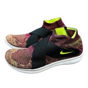 Women’s Nike Workout Shoes Free Run Motion Flyknit Lightweight Size 7.5